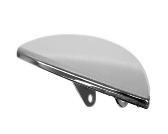 Mini Headlight Washer Nozzle Cover - Passenger Side (Chrome) 61672752560